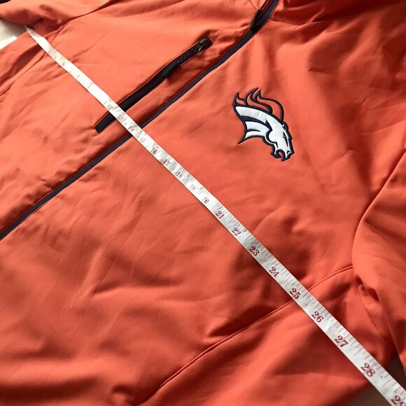 Denver Broncos NFL G-III Softshell Mens Jacket Full Zip Orange Casual Size XXL - Picture 6 of 8